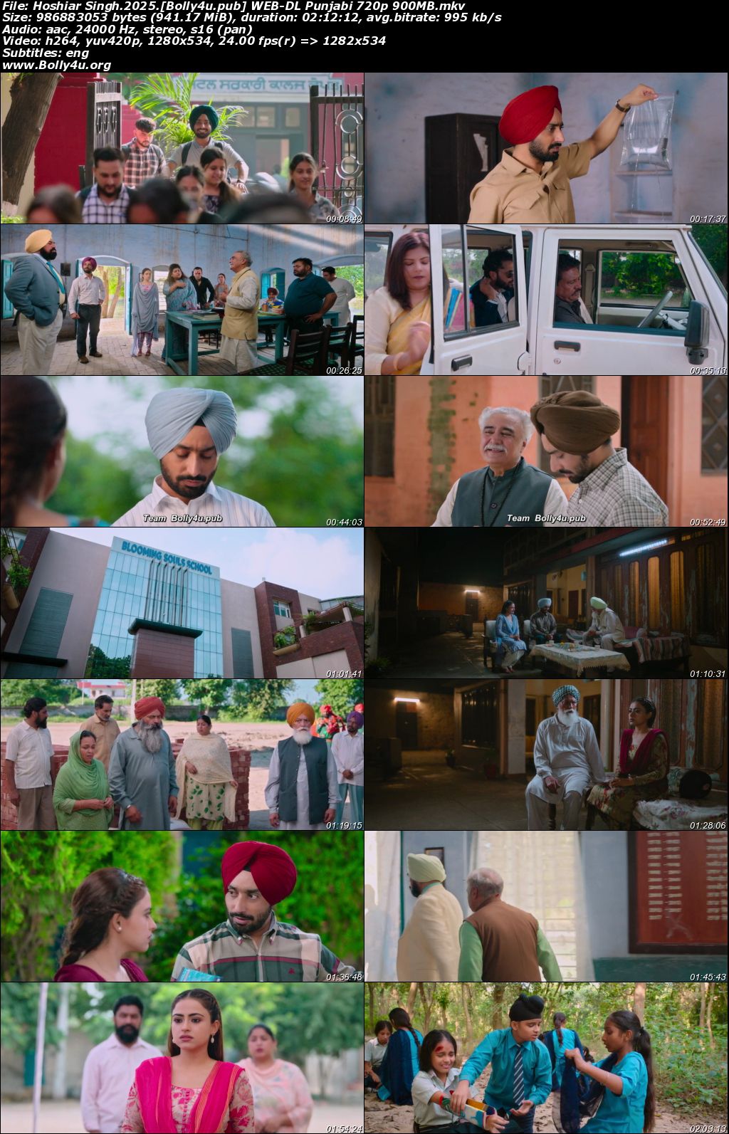 Hoshiar Singh 2025 WEB-DL Punjabi Full Movie Download 1080p 720p 480p