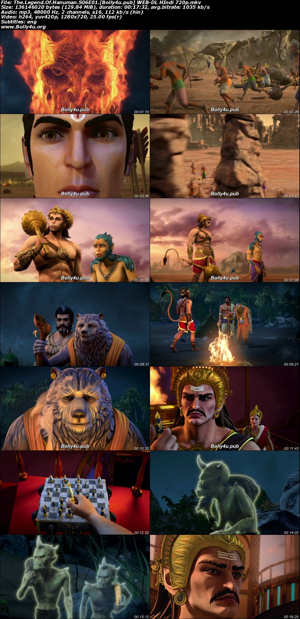 The Legend of Hanuman 2025 WEB-DL Hindi S06 Complete Download 720p 480p