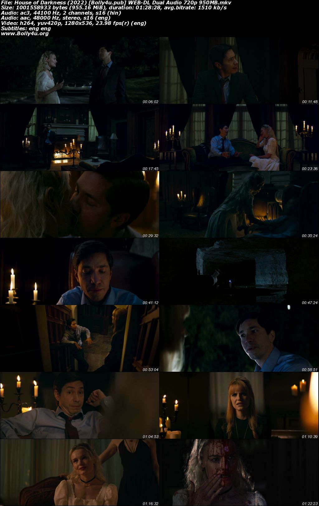 House of Darkness 2022 WEB-DL Hindi Dual Audio Full Movie Download 720p 480p