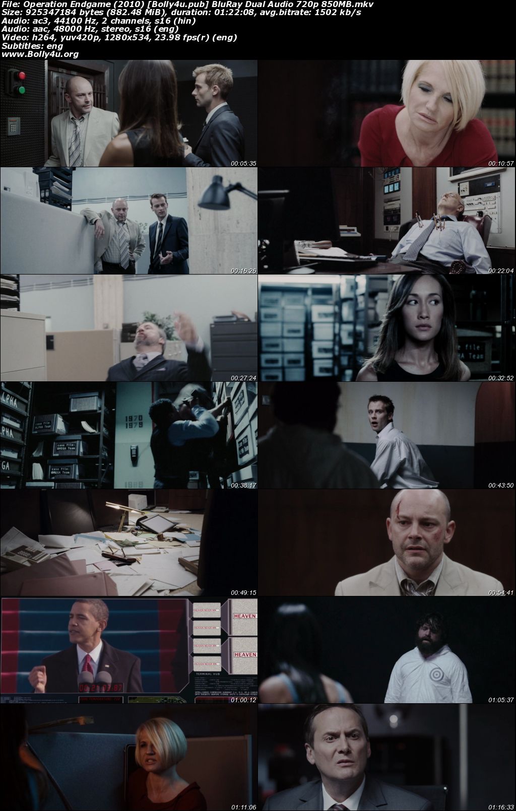 Operation Endgame 2010 BluRay Hindi Dual Audio Full Movie Download 720p 480p