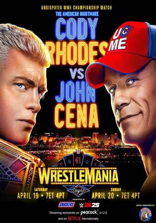 WWE Wrestlemania 41 WEB-DL Hindi PPV 19 April 2025 720p 480p Download