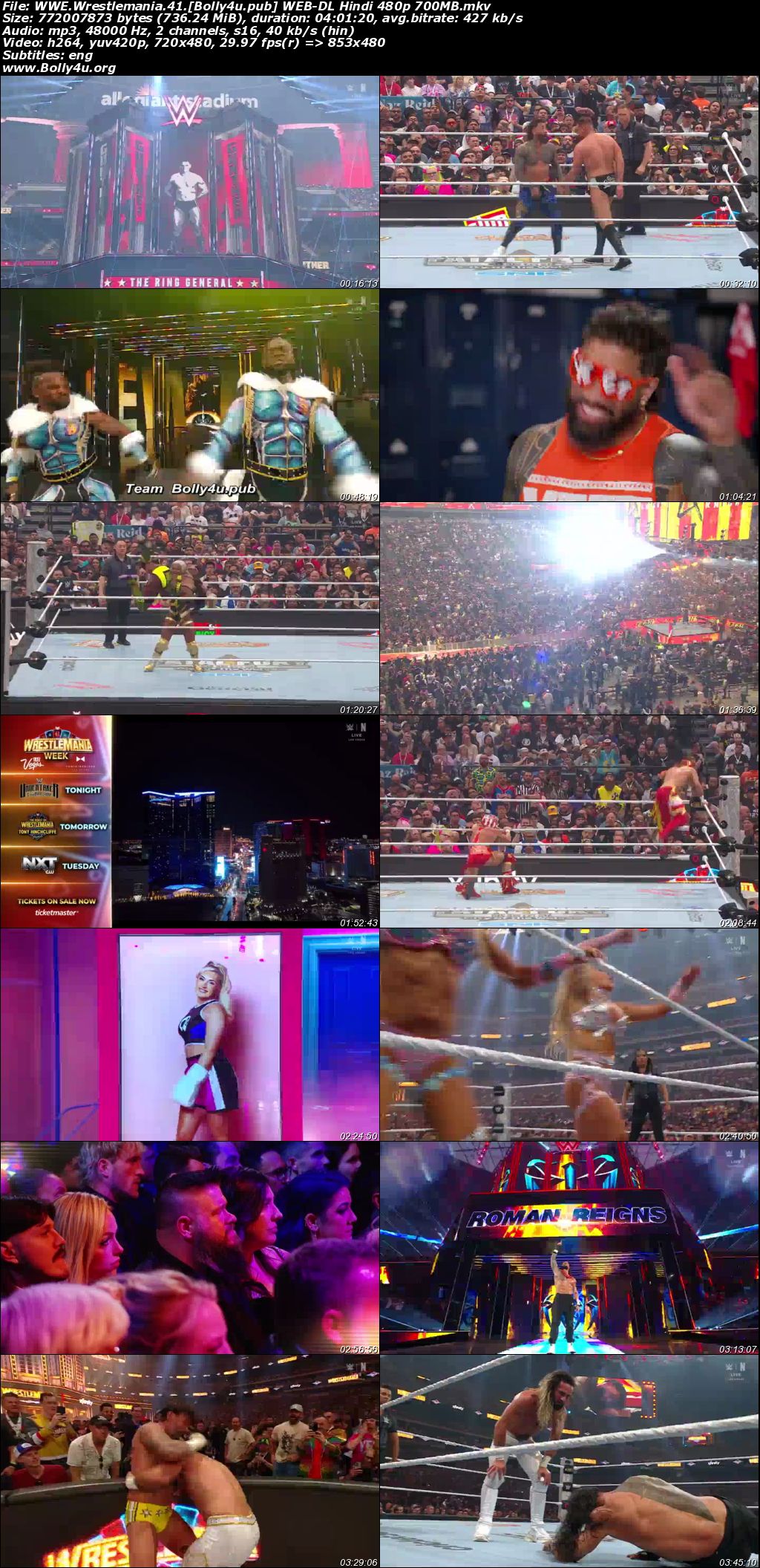 WWE Wrestlemania 41 WEB-DL Hindi PPV 19 April 2025 720p 480p Download WWE Wrestlemania 41 WEB-DL Hindi PPV 19 April 2025 720p 480p Download