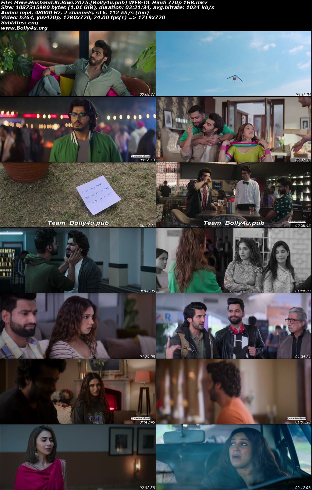 Mere Husband Ki Biwi 2025 WEB-DL Hindi Full Movie Download 1080p 720p 480p