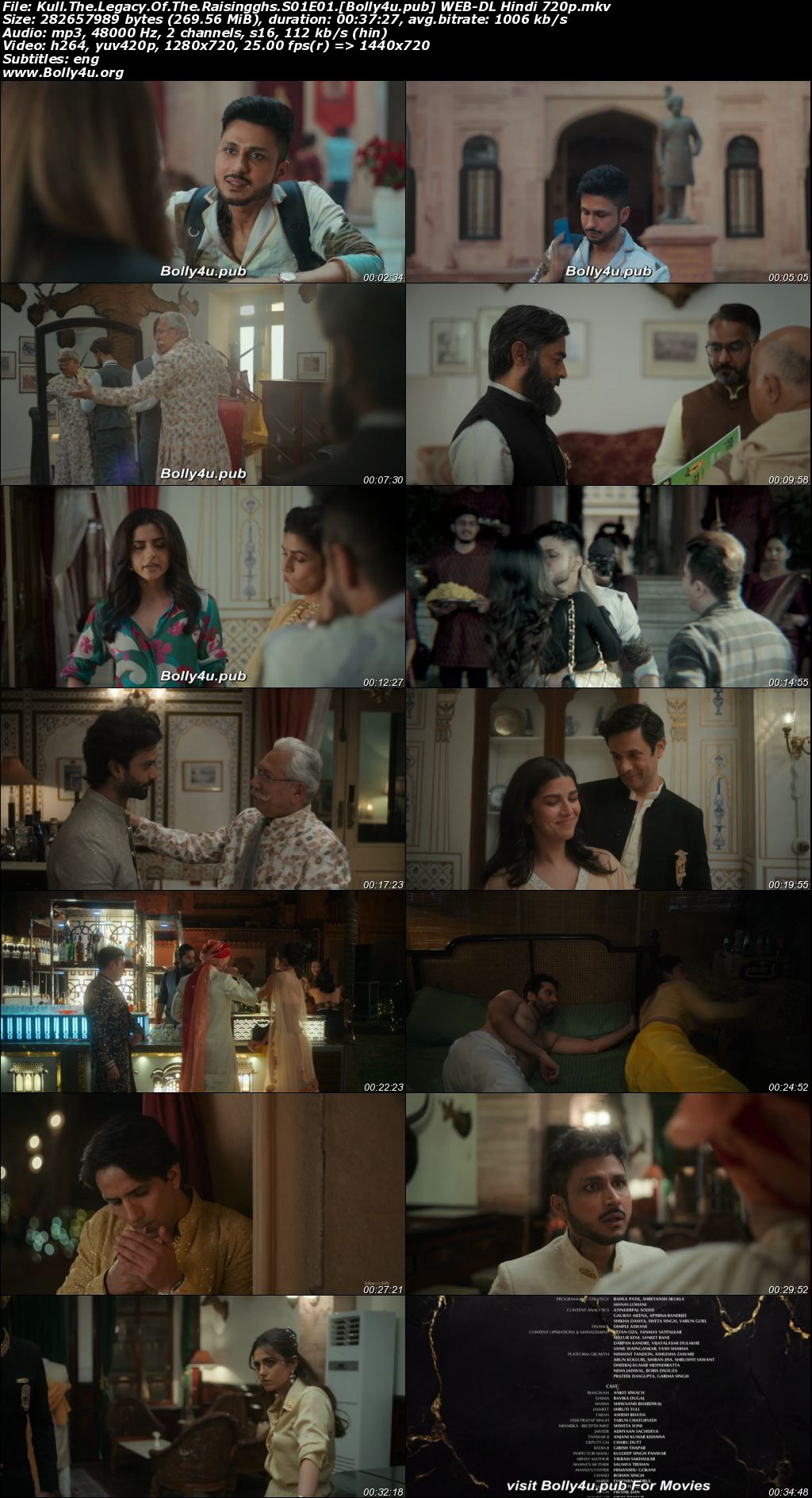 Kull The Legacy Of The Raisingghs 2025 WEB-DL Hindi S01 Complete Download 720p 480p