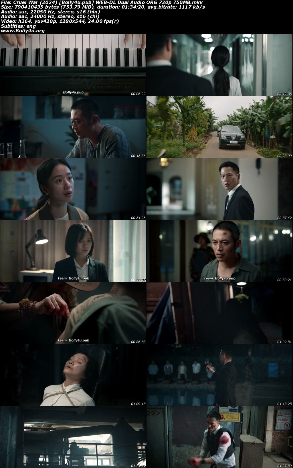 Cruel War 2024 WEB-DL Hindi Dual Audio ORG Full Movie Download 1080p 720p 480p