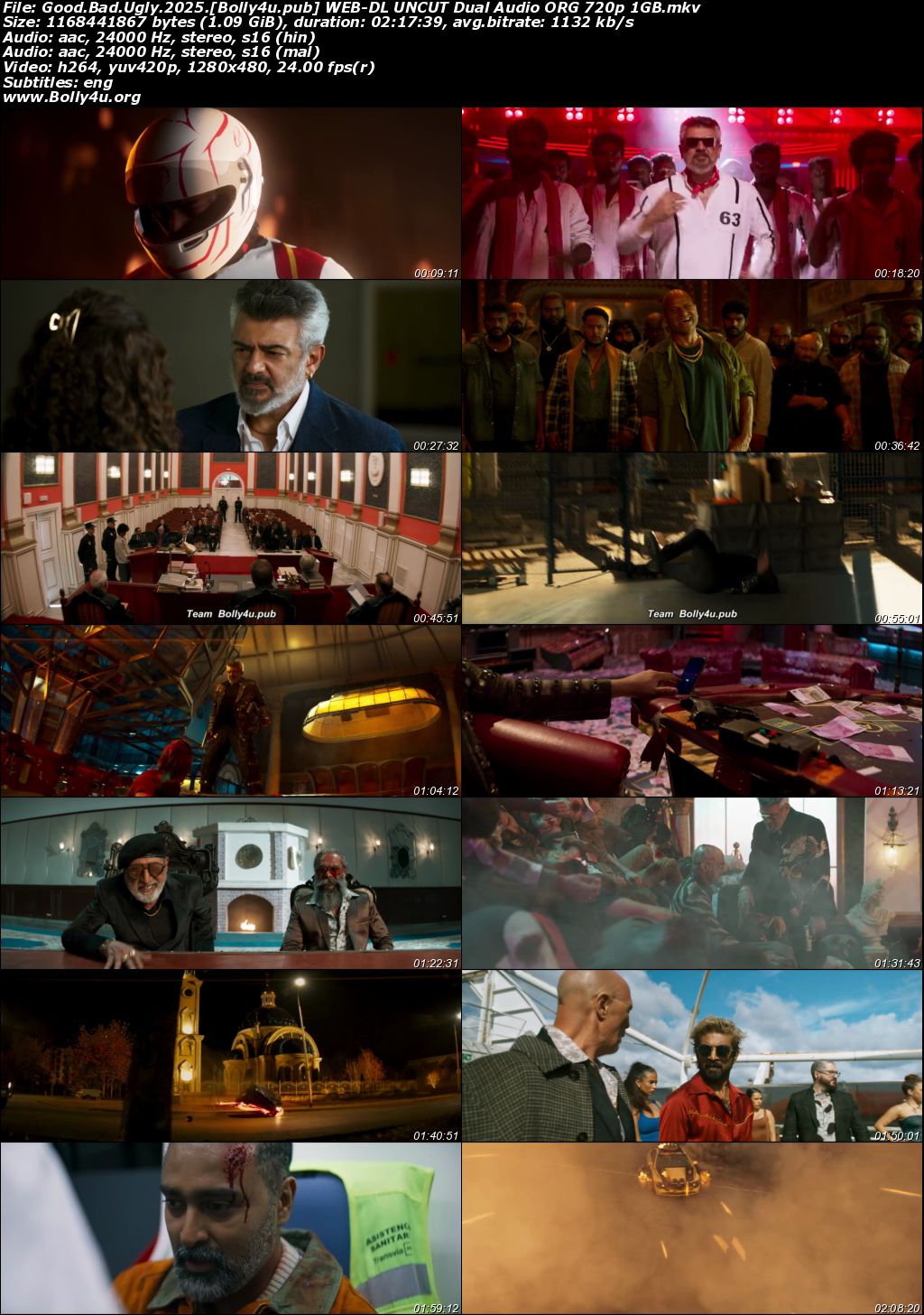 Good Bad Ugly 2025 WEB-DL UNCUT Hindi Dual Audio ORG Full Movie Download 1080p 720p 480p