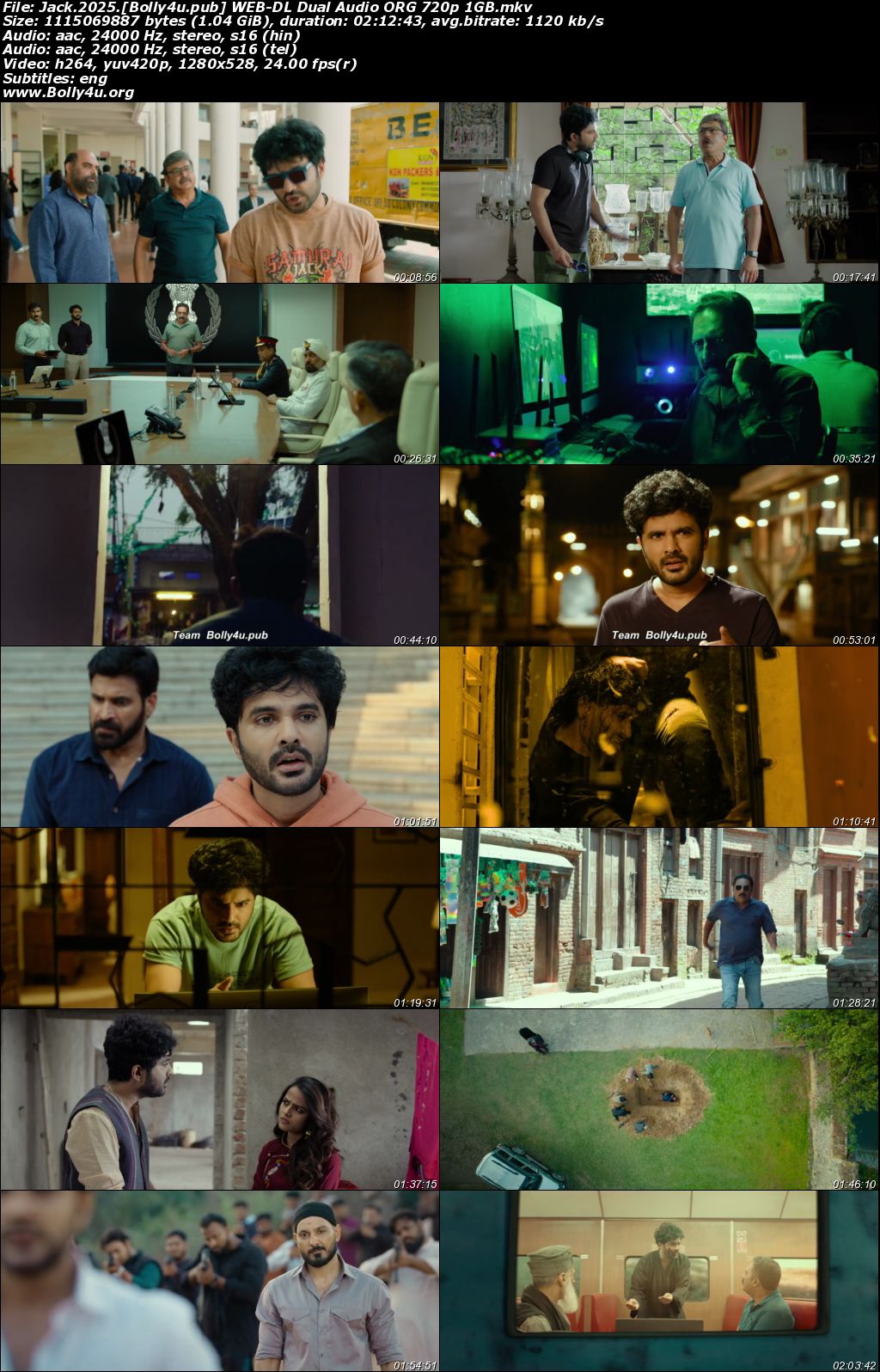 Jack 2025 WEB-DL UNCUT Hindi Dual Audio ORG Full Movie Download 1080p 720p 480p