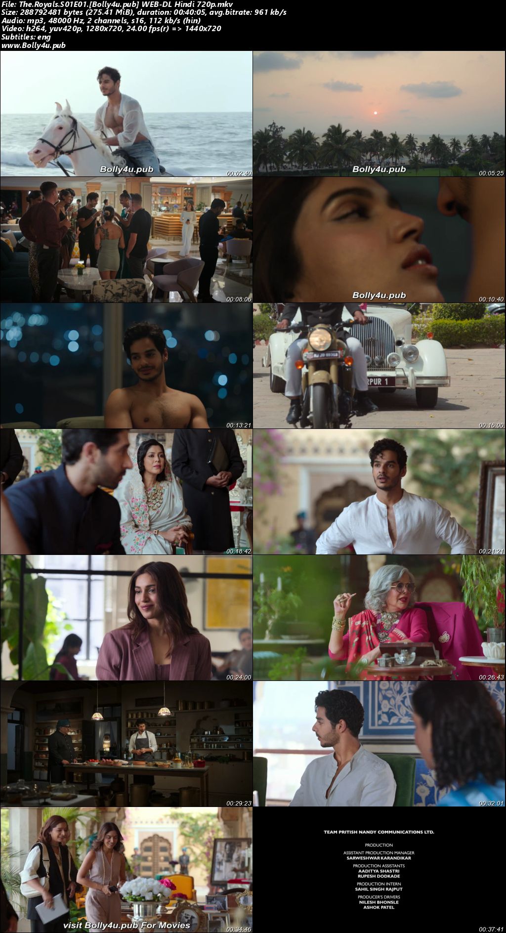 The Royals 2025 WEB-DL Hindi S01 Complete Download 720p 480p