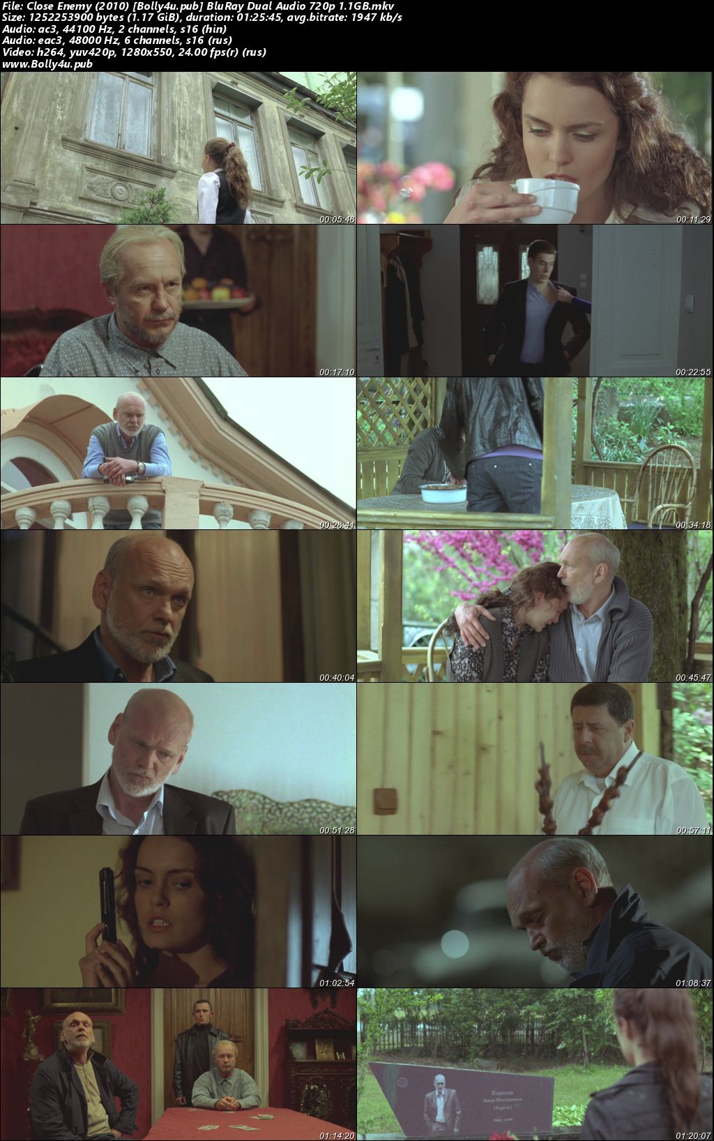 Close Enemy 2010 BluRay Hindi Dual Audio Full Movie Download 720p 480p