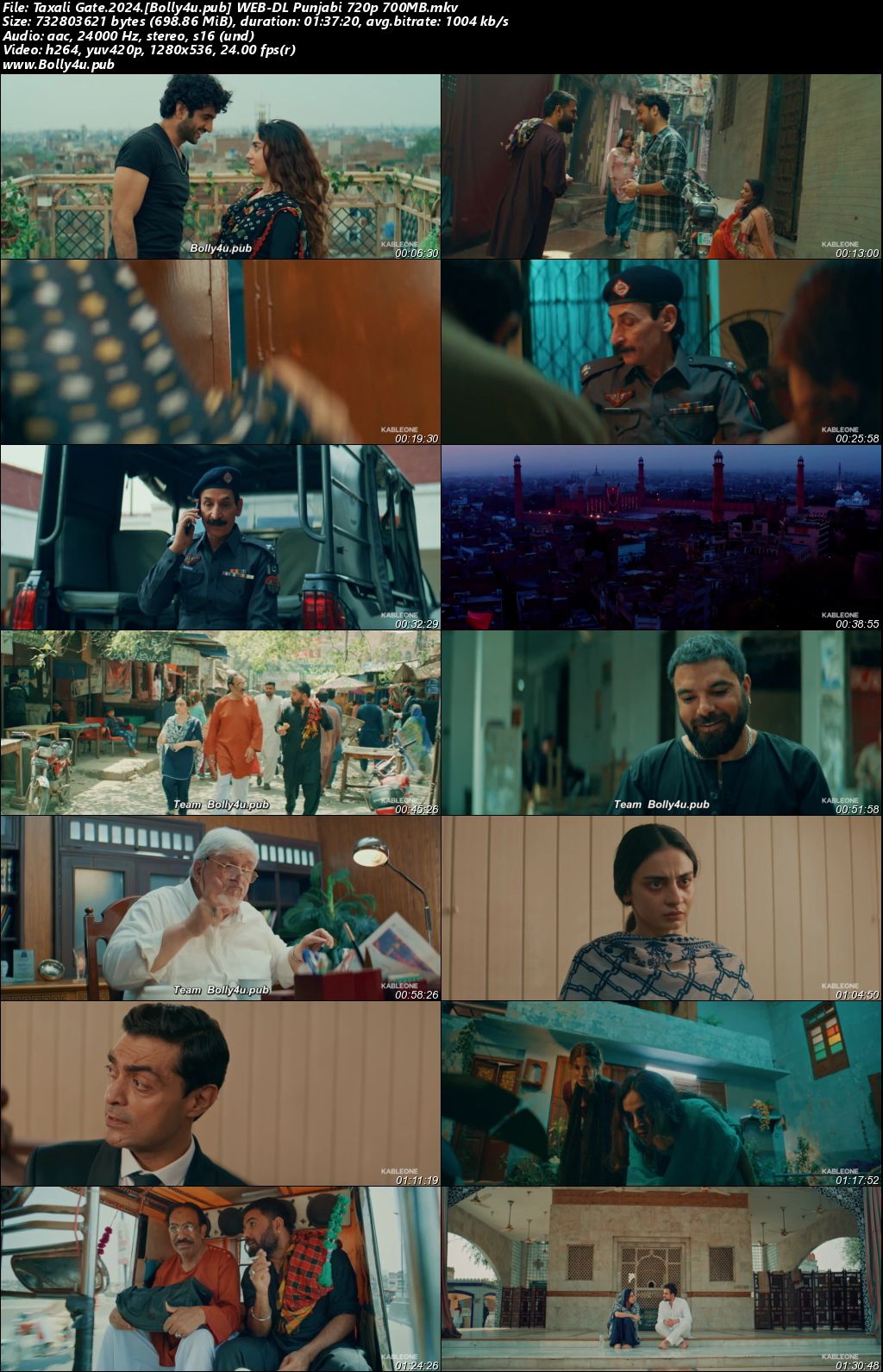 Taxali Gate 2024 WEB-DL Punjabi Full Movie Download 1080p 720p 480p