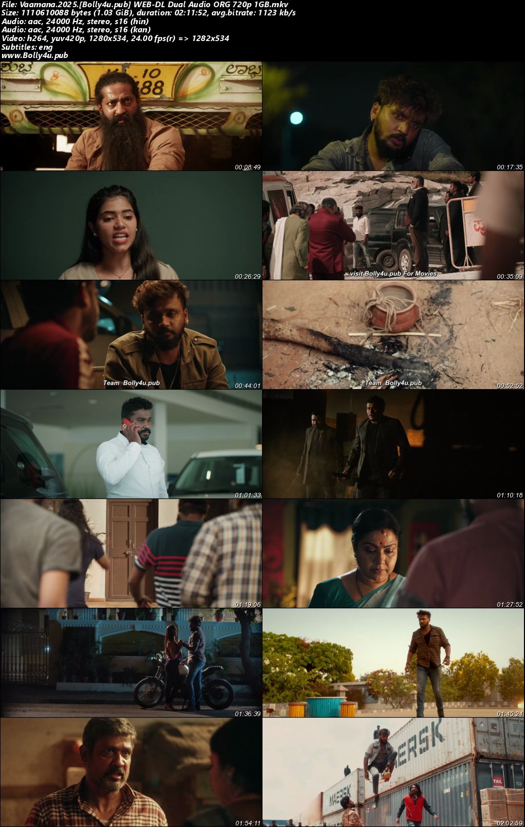 Vaamana 2025 WEB-DL UNCUT Hindi Dual Audio ORG Full Movie Download 1080p 720p 480p