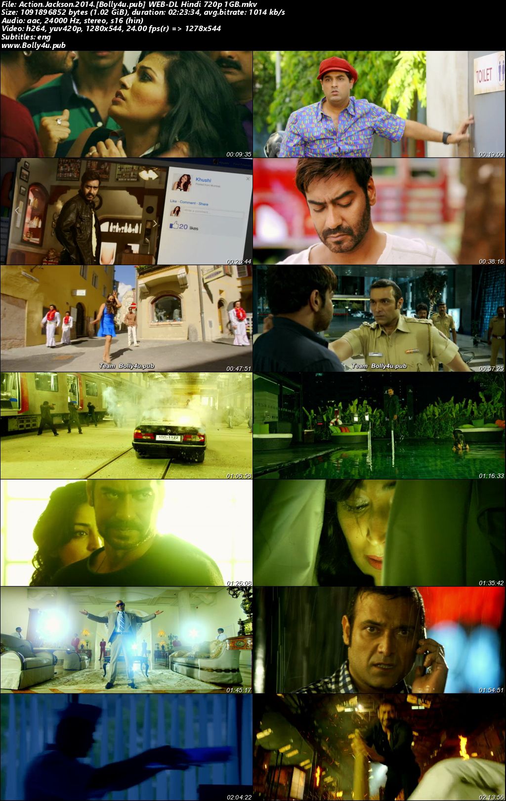 Action Jackson 2014 WEB-DL Hindi Full Movie Download 1080p 720p 480p