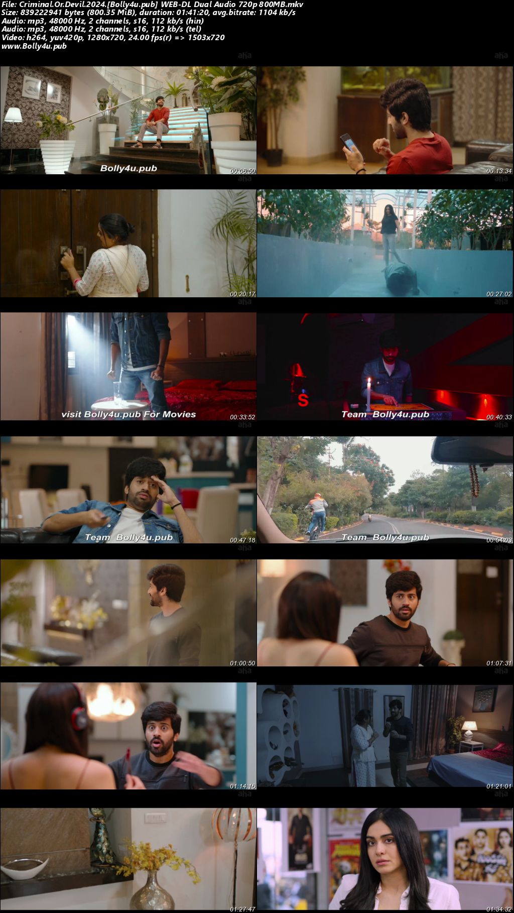 Criminal Or Devil 2024 WEB-DL Hindi Dual Audio ORG Full Movie Download 1080p 720p 480p