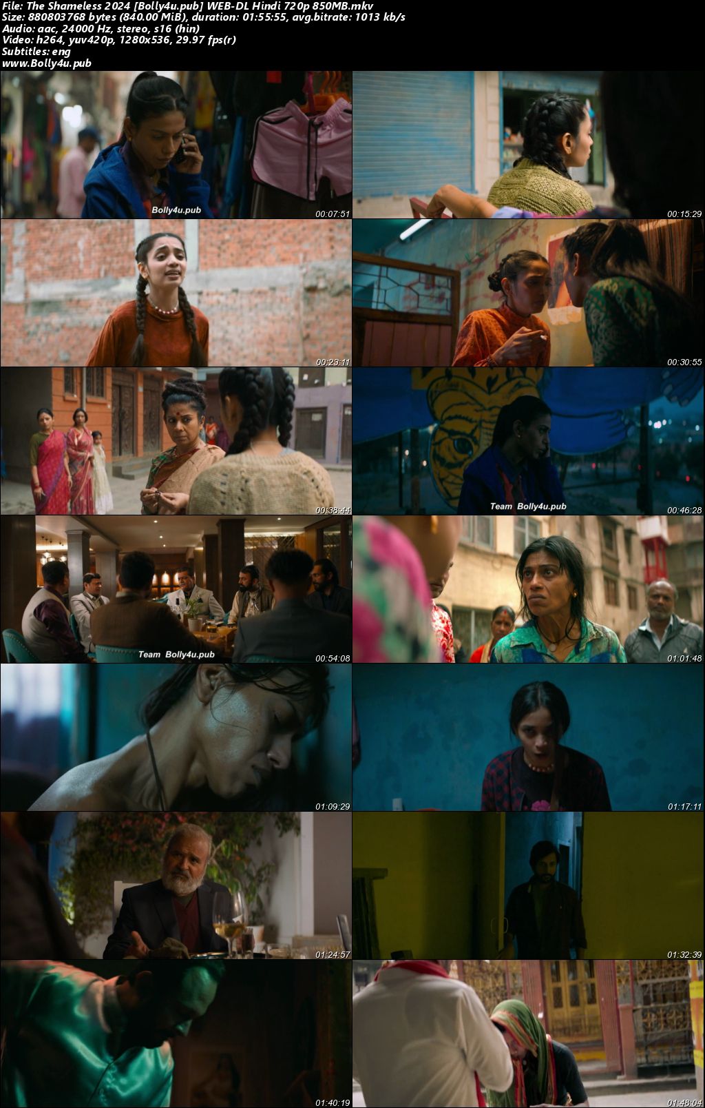 The Shameless 2024 WEB-DL Hindi Full Movie Download 1080p 720p 480p