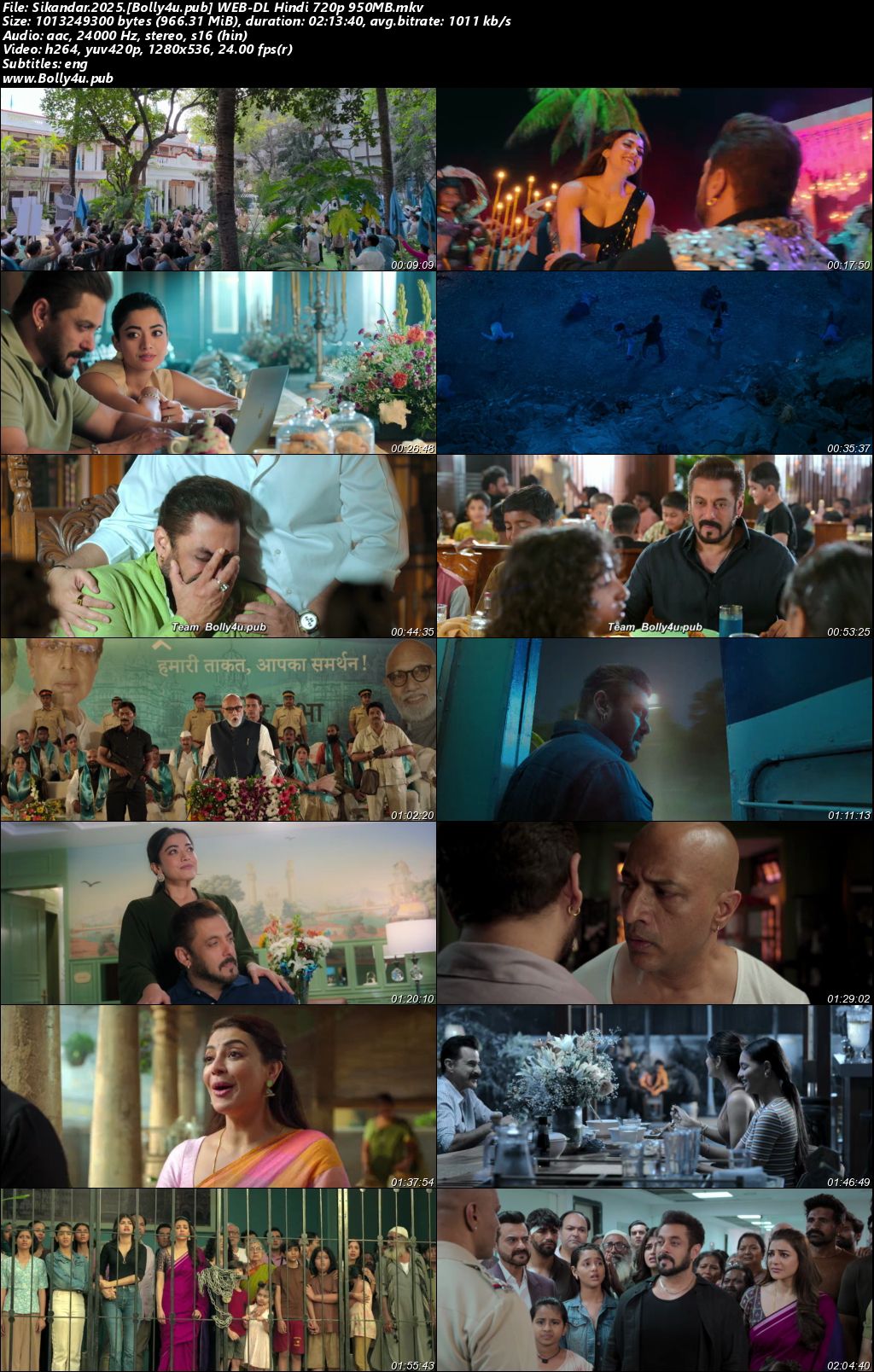 Sikandar 2025 WEB-DL Hindi Full Movie Download 1080p 720p 480p