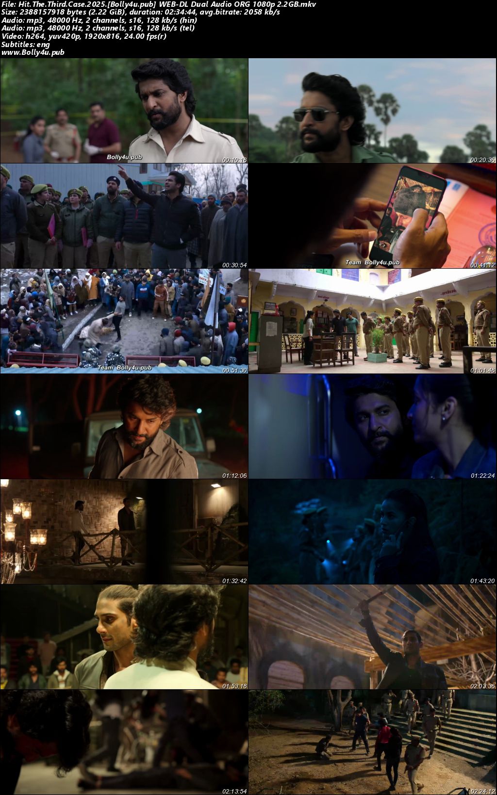 Hit The 3rd Case 2025 WEB-DL UNCUT Hindi Dual Audio ORG Full Movie Download 1080p 720p 480p