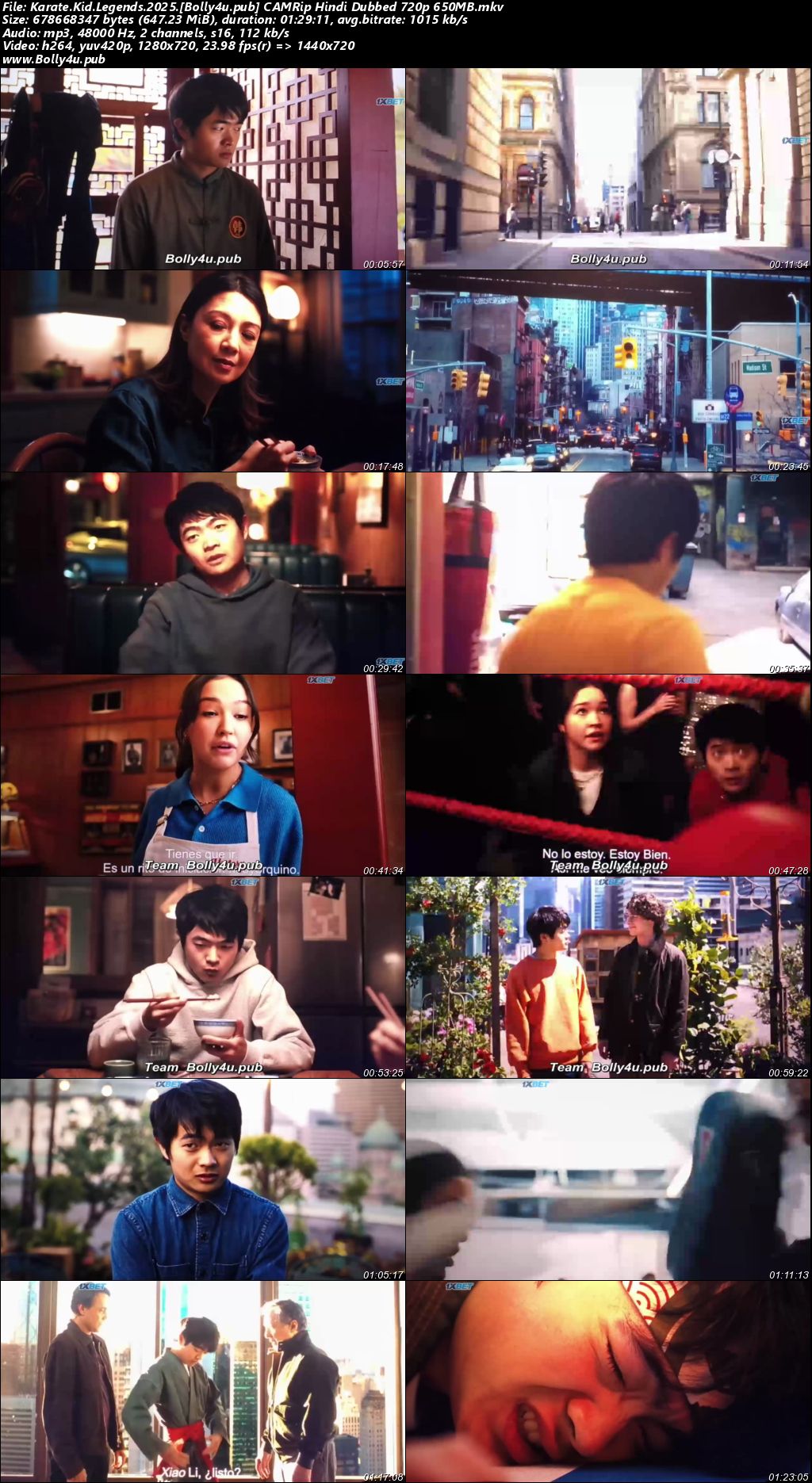 Karate Kid Legends 2025 CAMRip Hindi Dubbed Full Movie Download 1080p 720p 480p
