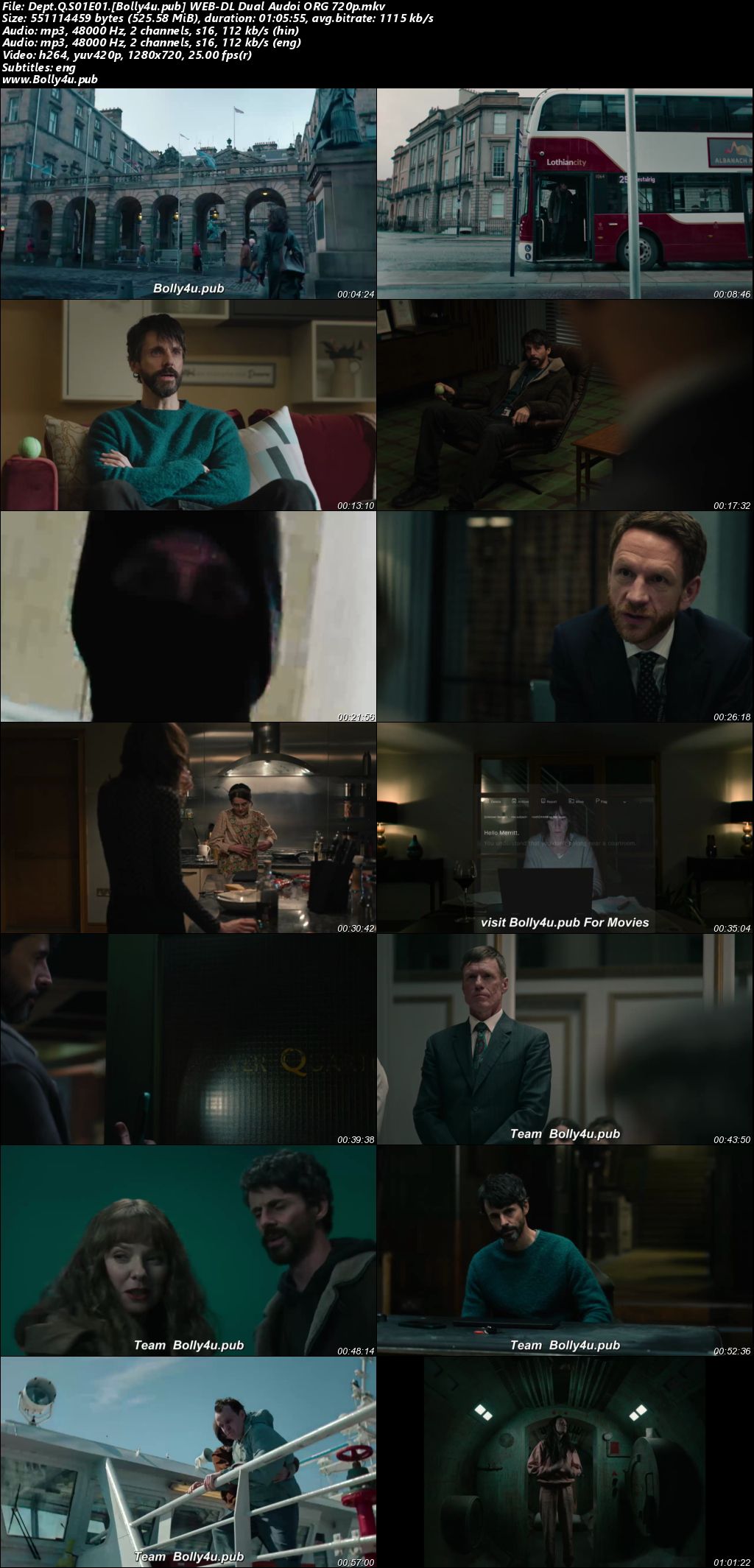 Dept Q 2025 WEB-DL Hindi Dual Audio ORG S01 Complete Download 720p 480p