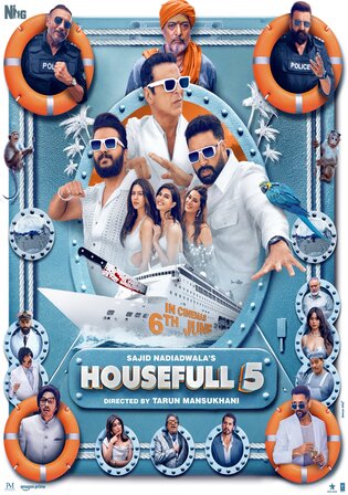 Housefull 5A 2025 WEB-DL Hindi Full Movie Download 1080p 720p 480p