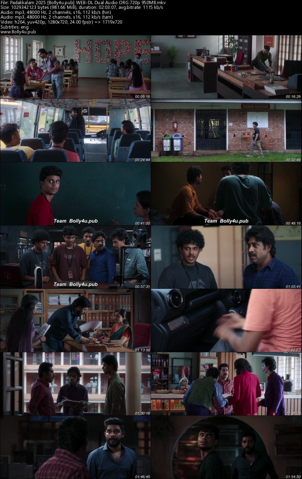 Padakkalam 2025 WEB-DL UNCUT Hindi Dual Audio ORG Full Movie Download 1080p 720p 480p