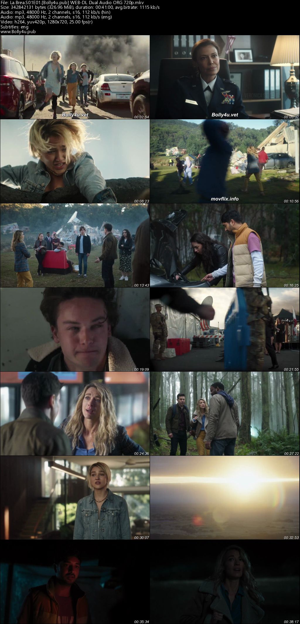 La Brea 2025 WEB-DL Hindi Dual Audio ORG S01 Complete Download 720p 480p