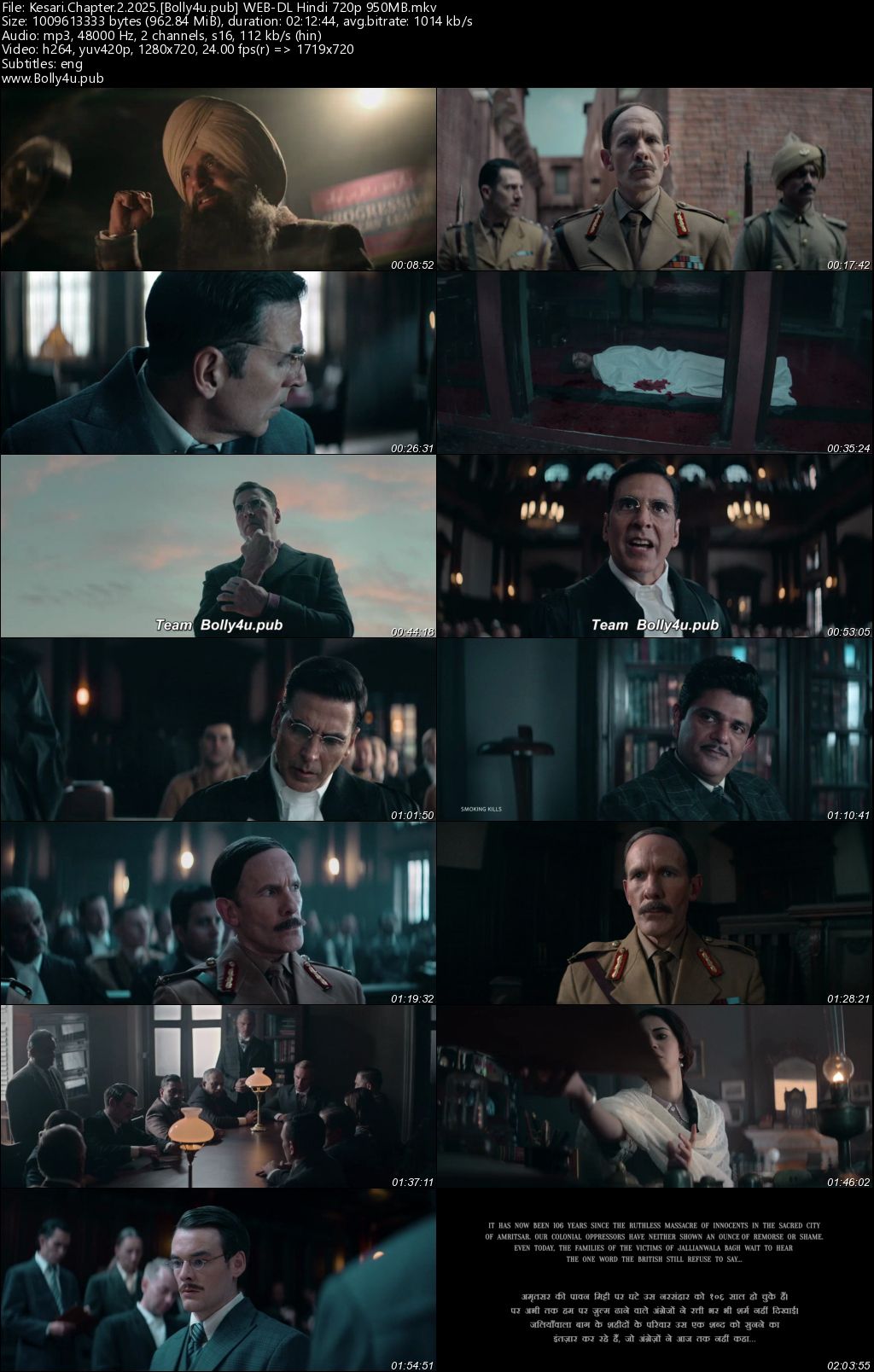 Kesari Chapter 2 2025 WEB-DL Hindi Full Movie Download 1080p 720p 480p