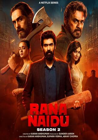 Rana Naidu 2 2025 WEB-DL Hindi S02 Complete Download 720p 480p