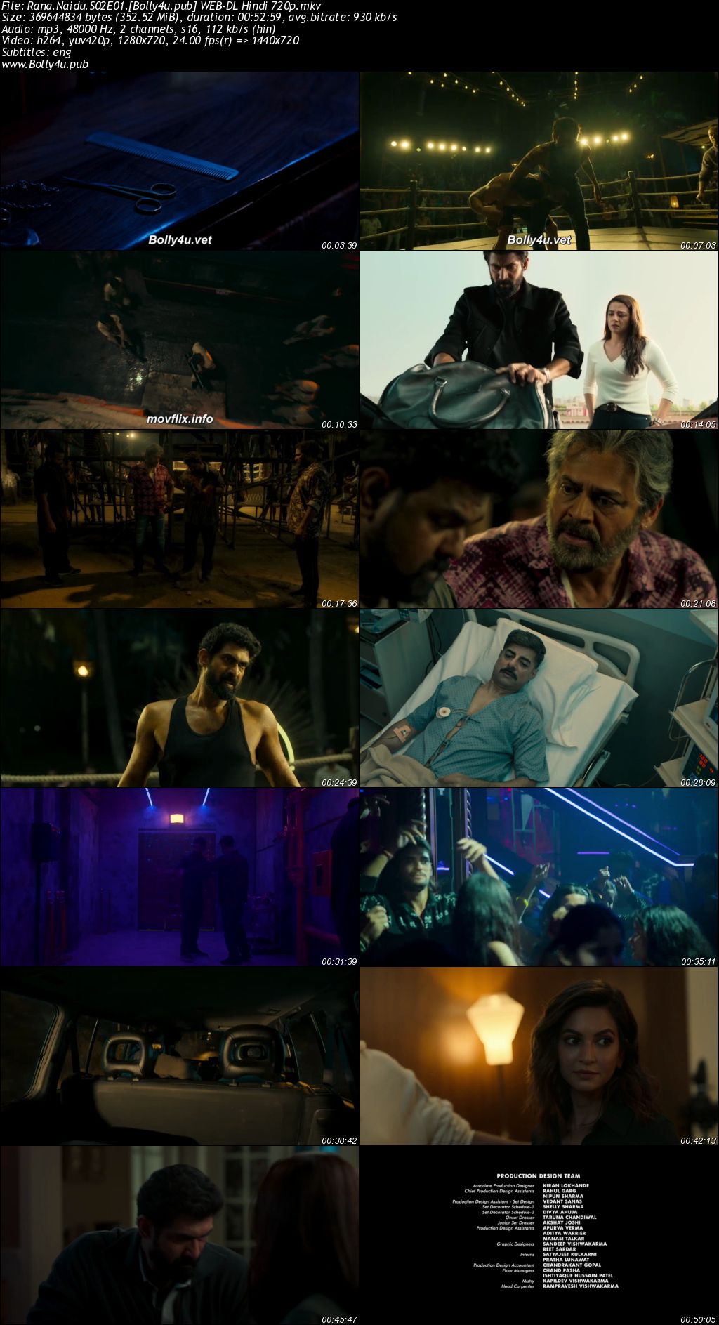 Rana Naidu 2 2025 WEB-DL Hindi S02 Complete Download 720p 480p