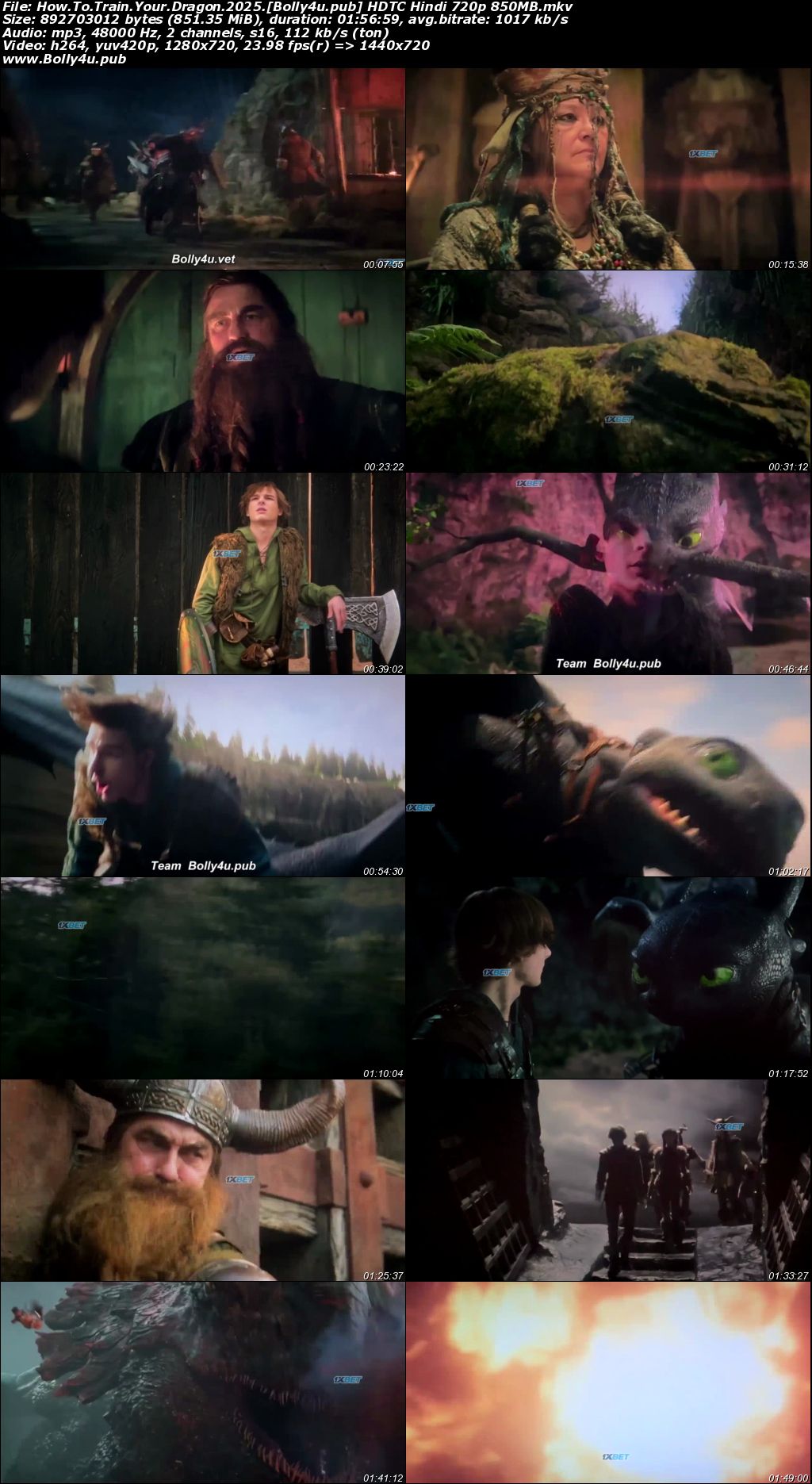 How To Train Your Dragon 2025 HDTC Hindi Dubbed Full Movie Download 1080p 720p 480p