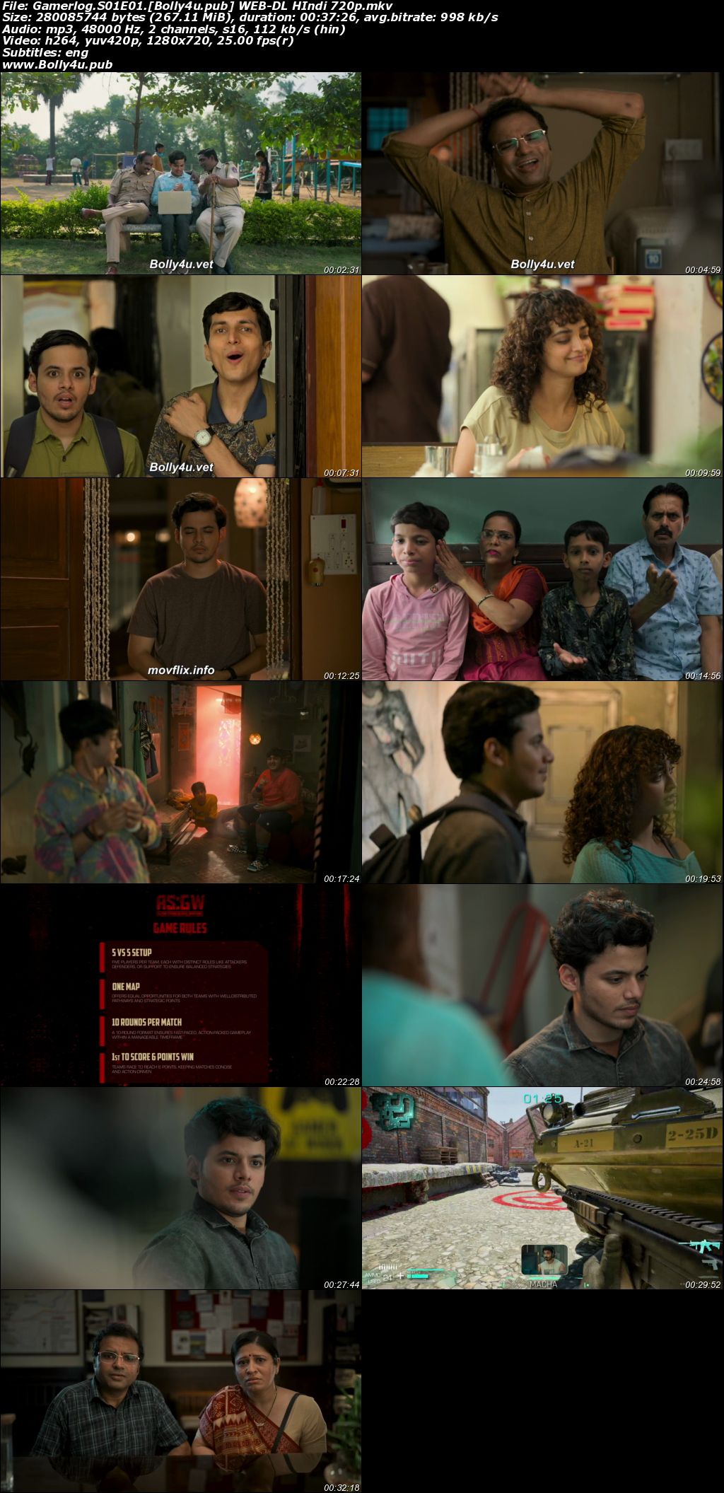Gamerlog 2025 WEB-DL Hindi S01 Complete Download 720p 480p
