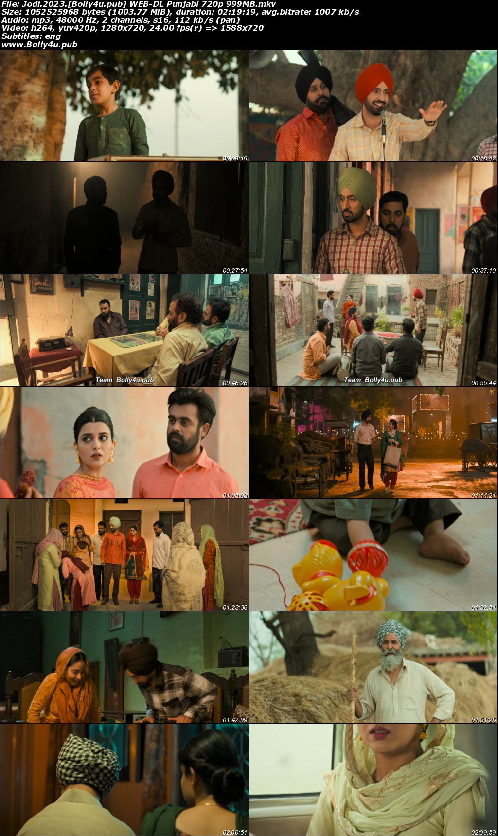 Jodi 2023 WEB-DL Punjabi Full Movie Download 1080p 720p 480p