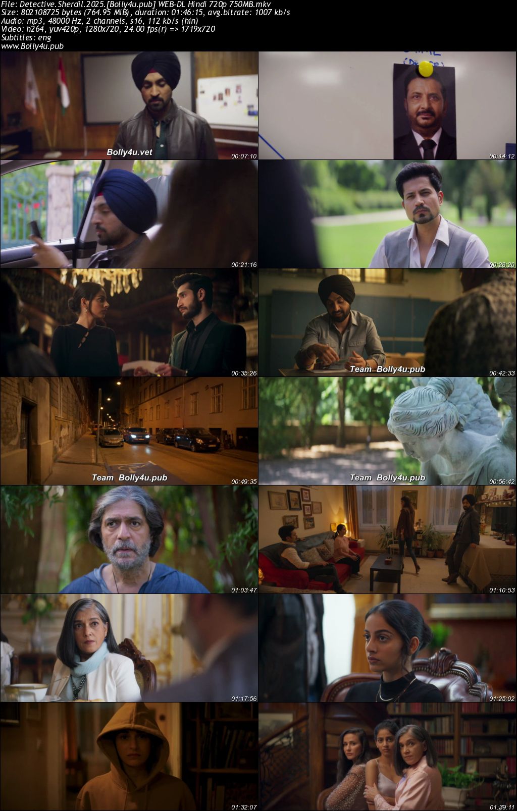 Detective Sherdil 2025 WEB-DL Hindi Full Movie Download 1080p 720p 480p