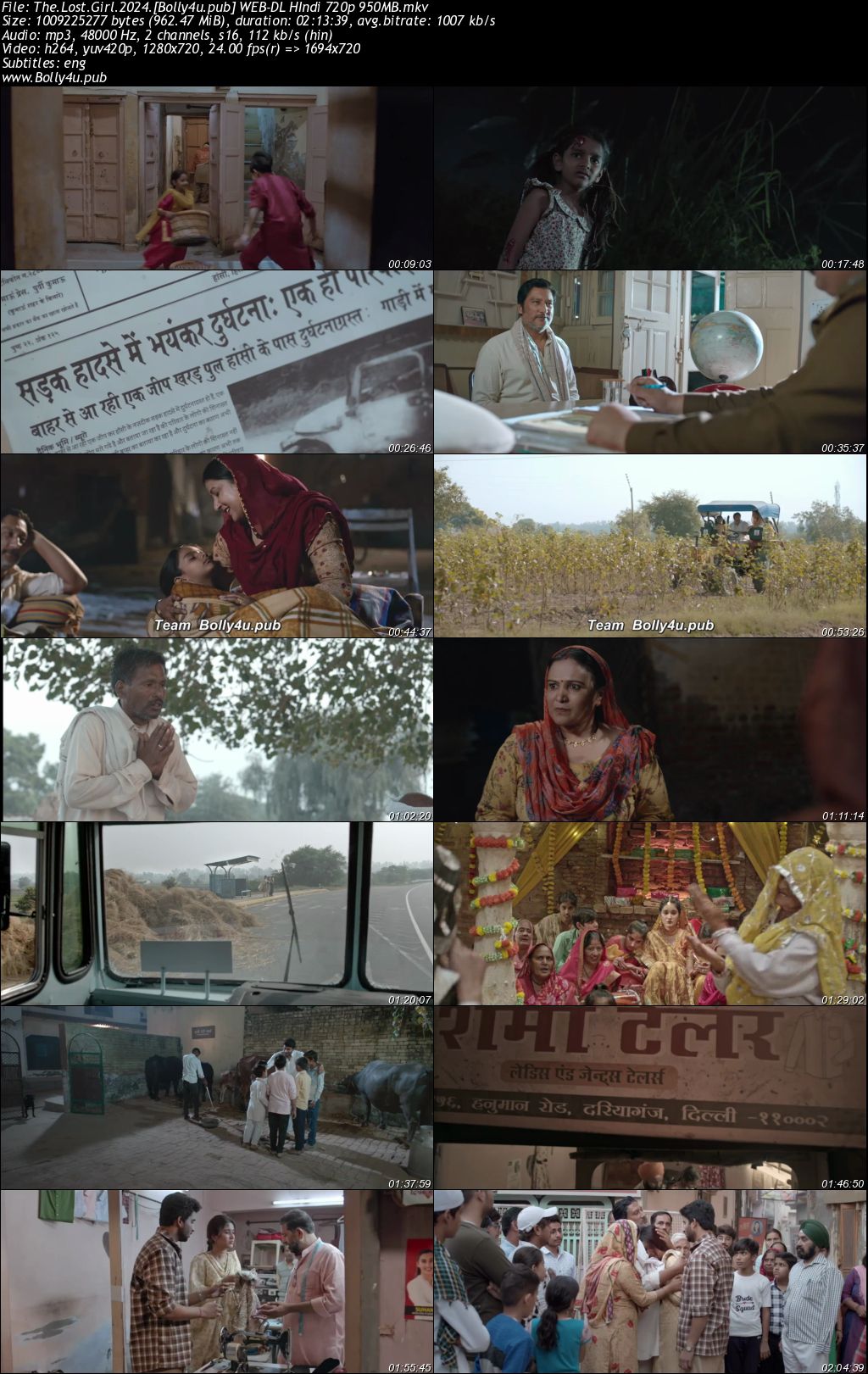 The Lost Girl 2024 WEB-DL Hindi Full Movie Download 1080p 720p 480p