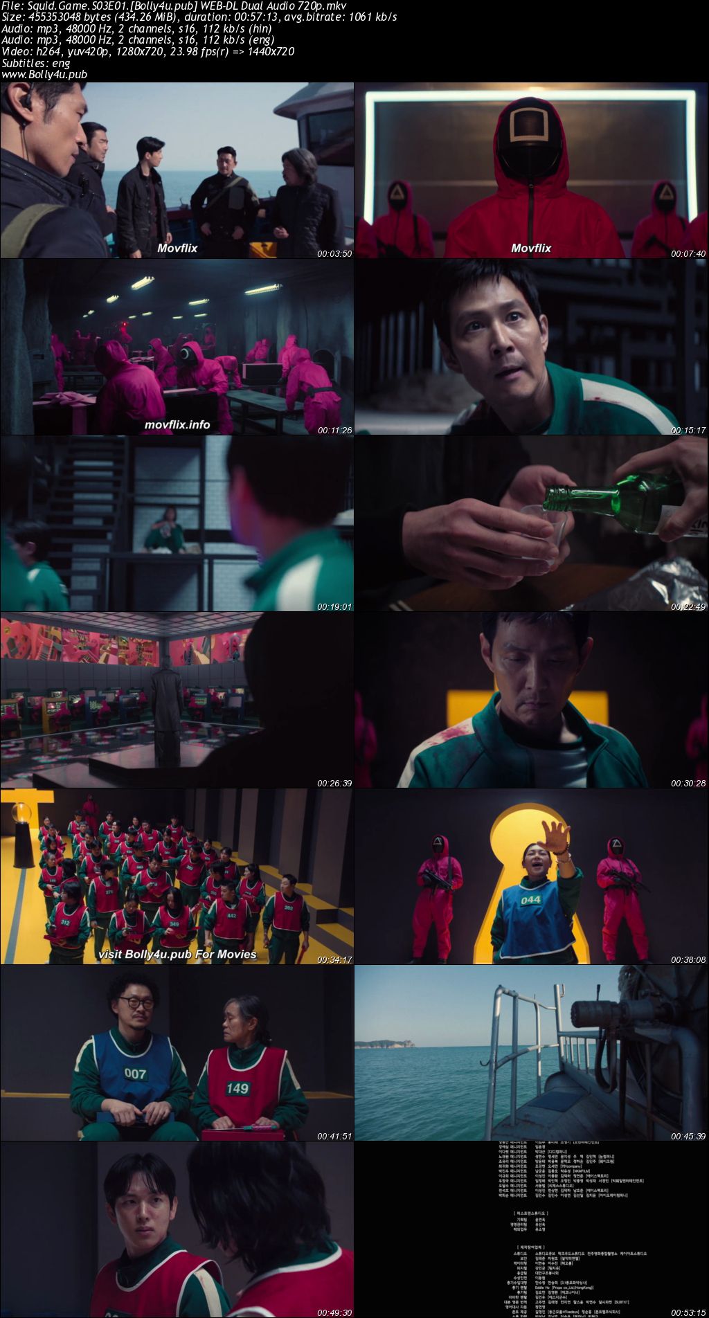 Squid Game 2025 WEB-DL Hindi Dual Audio ORG S03 Complete Download 720p 480p