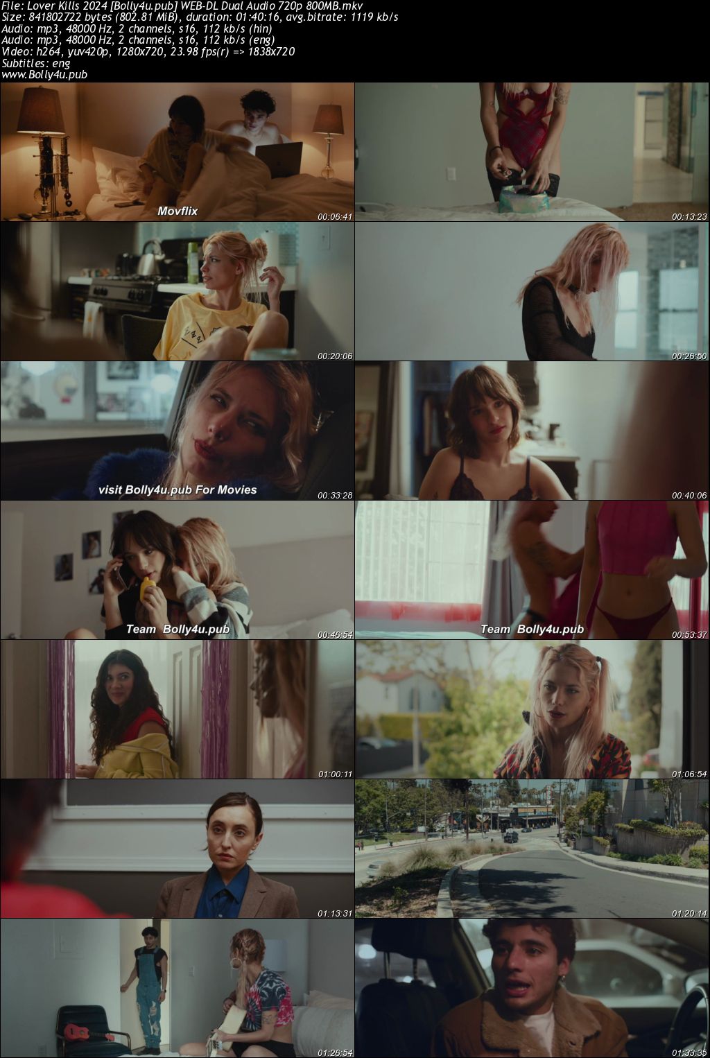 Lover Kills 2024 WEB-DL Hindi Dual Audio ORG Full Movie Download 1080p 720p 480p