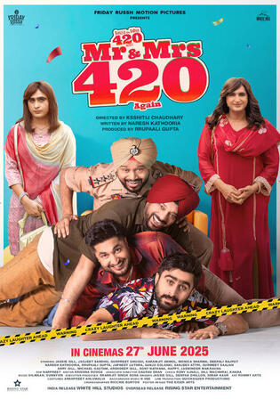 Mr and Mrs 420 Again 2025 WEB-DL Punjabi Full Movie Download 1080p 720p 480p