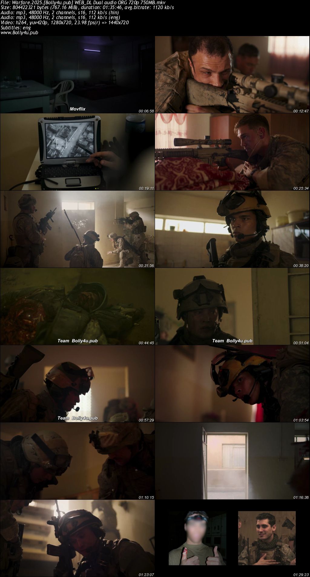 Warfare 2025 WEB-DL Hindi Dual Audio ORG Full Movie Download 1080p 720p 480p