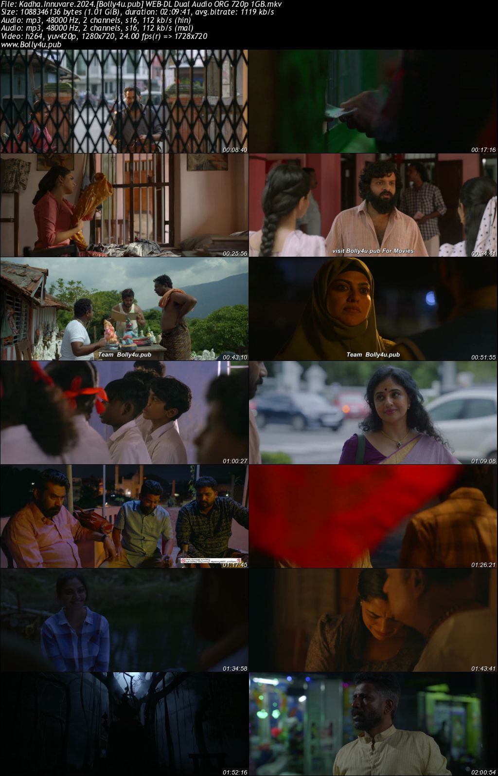 Kadha Innuvare 2024 WEB-DL UNCUT Hindi Dual Audio ORG Full Movie Download 1080p 720p 480p