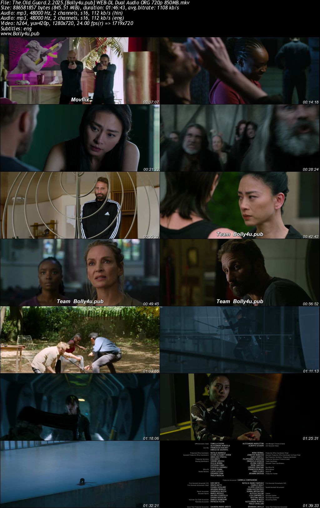 The Old Guard 2 2025 WEB-DL Hindi Dual Audio ORG Full Movie Download 1080p 720p 480p