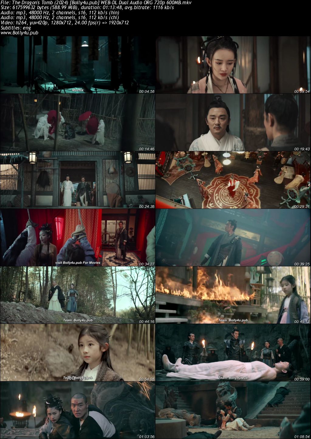 The Dragons Tomb 2024 WEB-DL Hindi Dual Audio ORG Full Movie Download 1080p 720p 480p