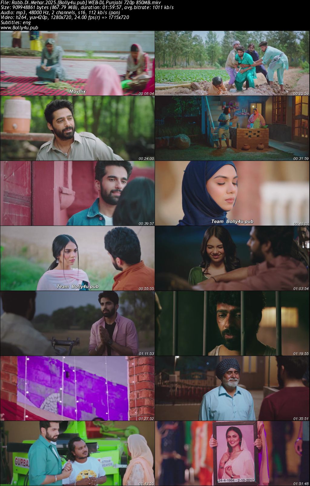 Rabb Di Mehar 2025 WEB-DL Punjabi Full Movie Download 1080p 720p 480p