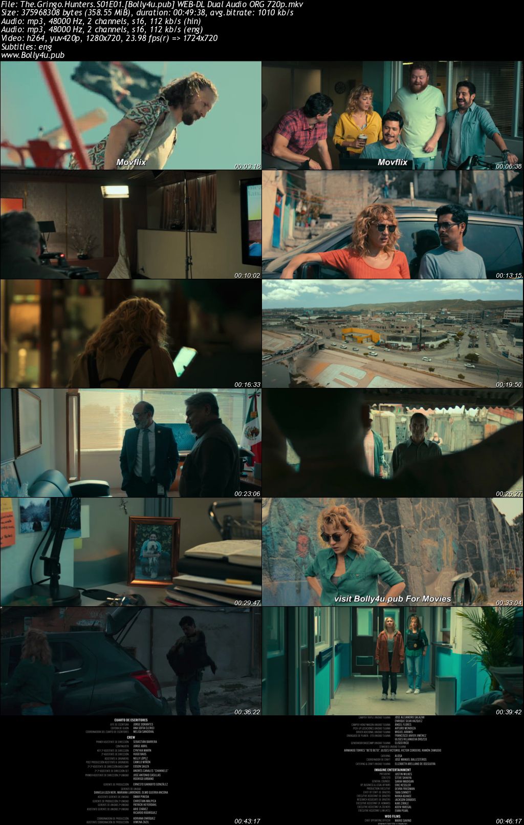 The Gringo Hunters 2025 WEB-DL Hindi Dual Audio ORG S01 Complete Download 720p 480p