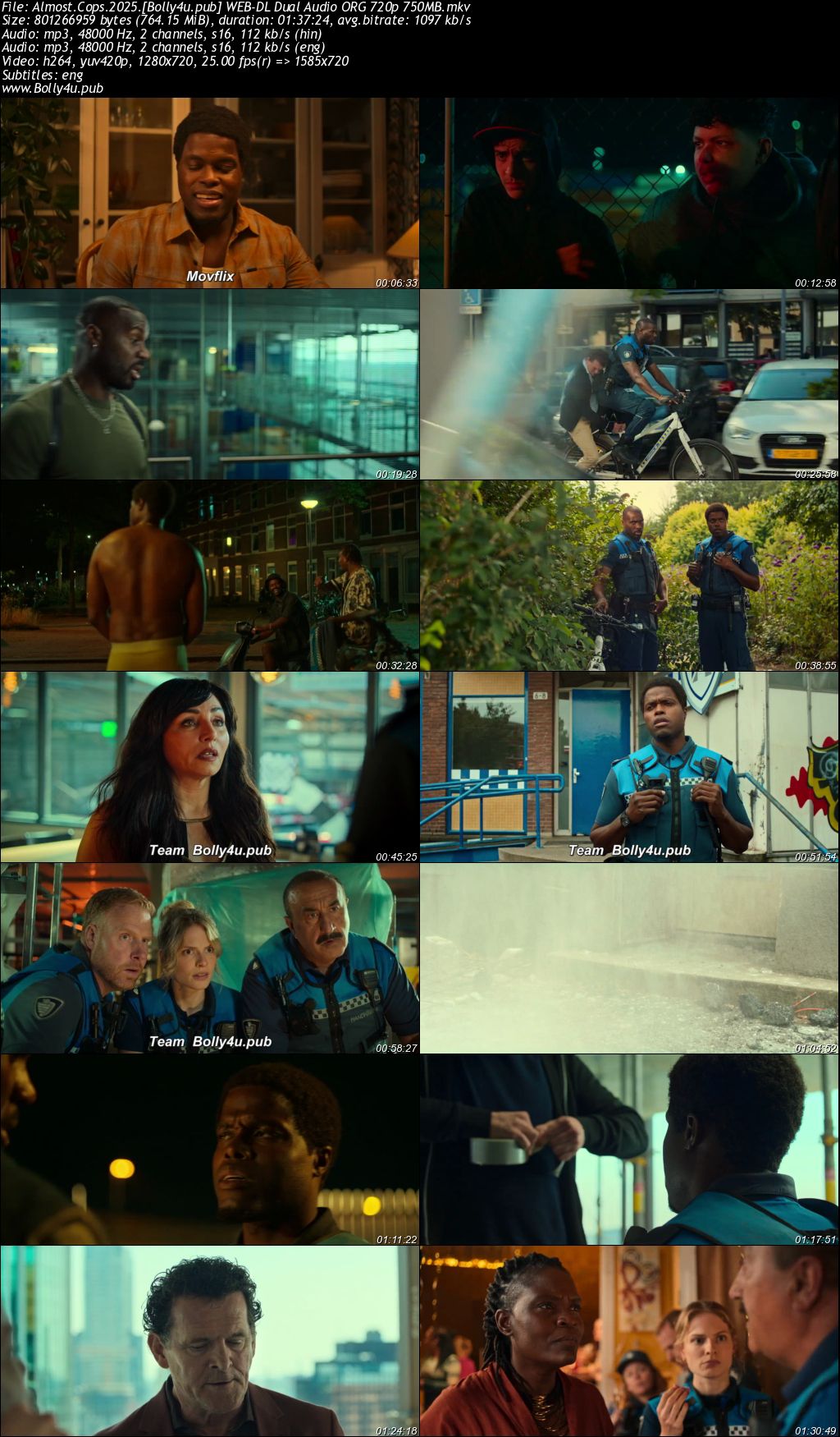 Almost Cops 2025 WEB-DL Hindi Dual Audio ORG Full Movie Download 1080p 720p 480p