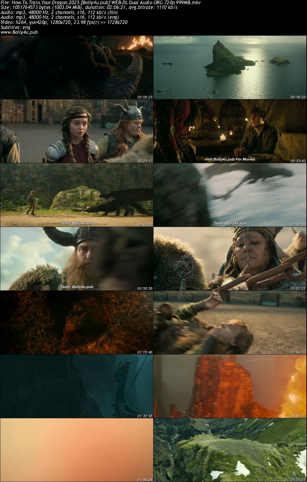 How To Train Your Dragon 2025 WEB-DL Hindi Dual Audio ORG Full Movie Download 1080p 720p 480p