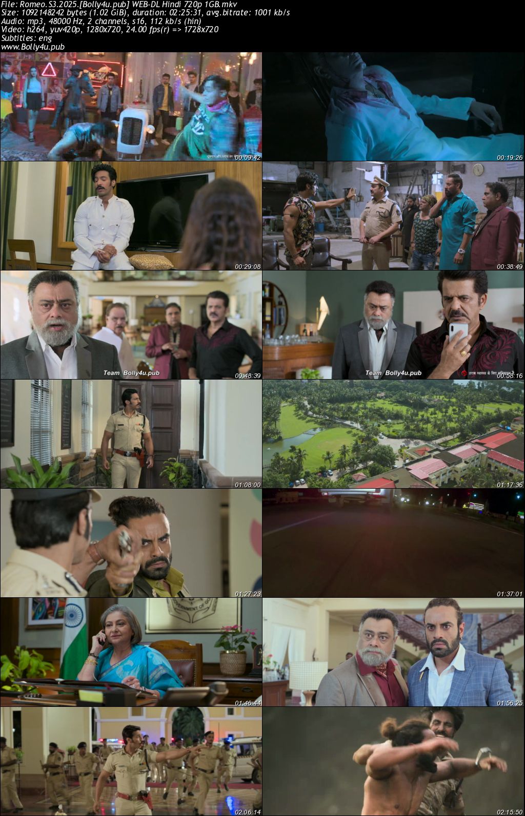 Romeo S3 2025 WEB-DL Hindi Full Movie Download 1080p 720p 480p
