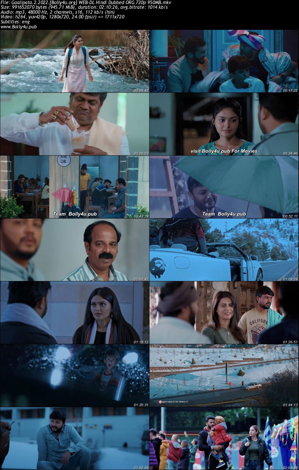 Gaalipata 2 2022 WEB-DL Hindi Dubbed ORG Full Movie Download 1080p 720p 480p
