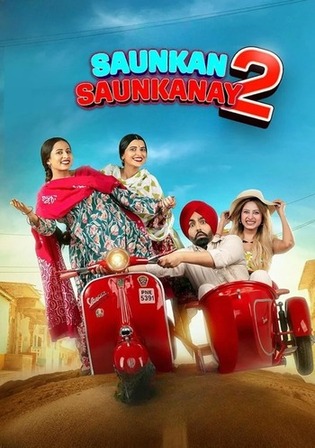 Saunkan Saunkanay 2 2025 WEB-DL Punjabi Full Movie Download 1080p 720p 480p