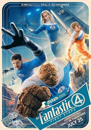 The Fantastic Four First Steps 2025 HDRip Hindi Dubbed Full Movie Download 1080p 720p 480p
