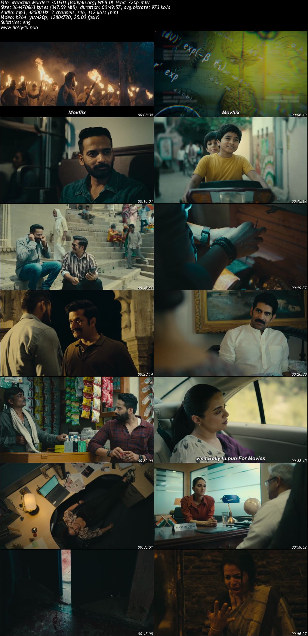 Mandala Murders 2025 WEB-DL Hindi S01 Complete Download 720p 480p