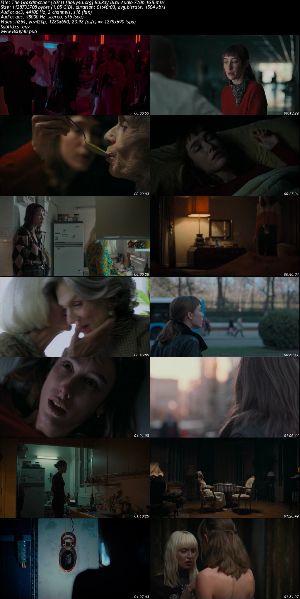 The Grandmother 2021 BluRay Hindi Dual Audio Full Movie Download 720p 480p